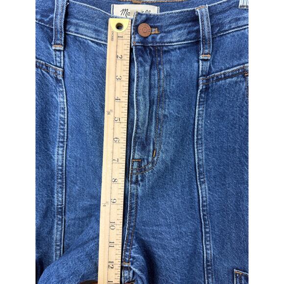 Madewell Baggy Straight Cargo Jeans Women’s 28 High Rise Utility 90s Y2K - Picture 10 of 13